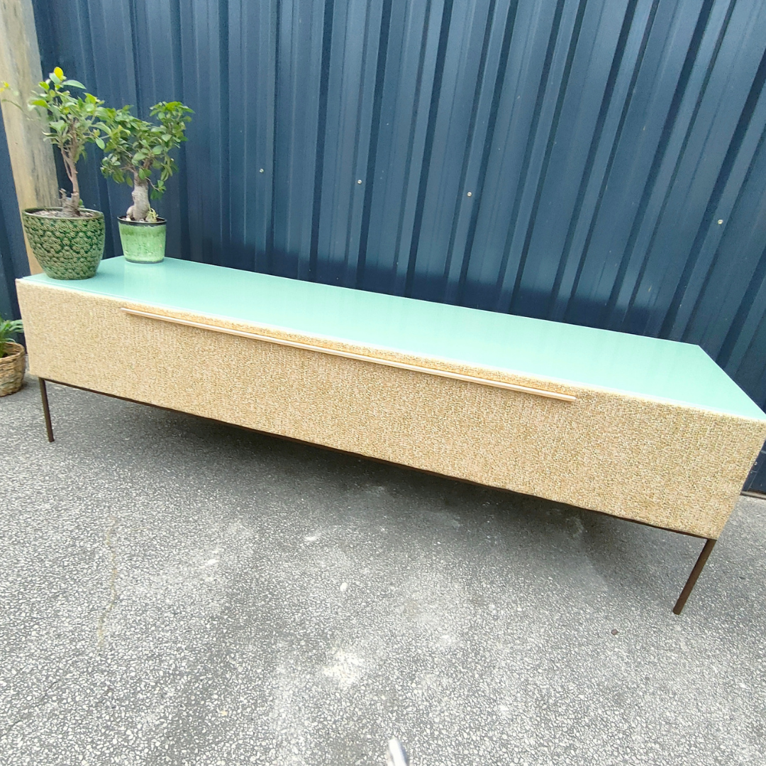The Hi-Gloss TV Unit AQUA