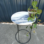The Greeb Tall Table BLUE