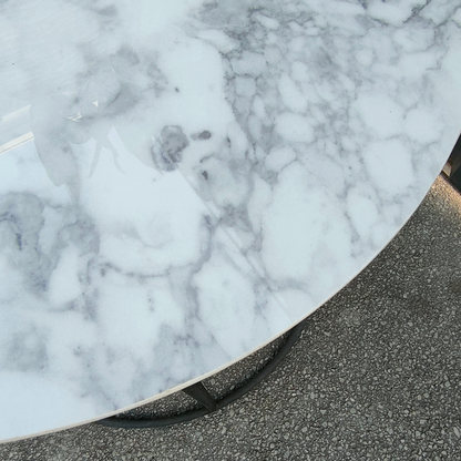 The Greeb Tall Table WHITE/GRAY