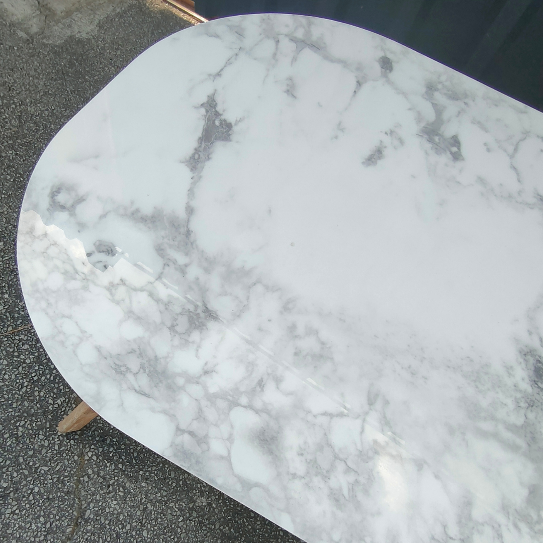 The Llynn-O Coffee Table Medium WHITE/GRAY