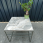 The Melanie Square Small Coffee Table GRAY