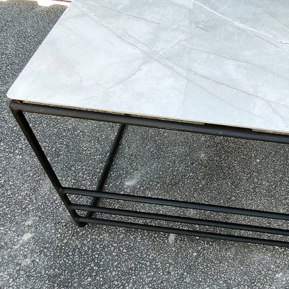 The Melanie Square Small Coffee Table WHITE