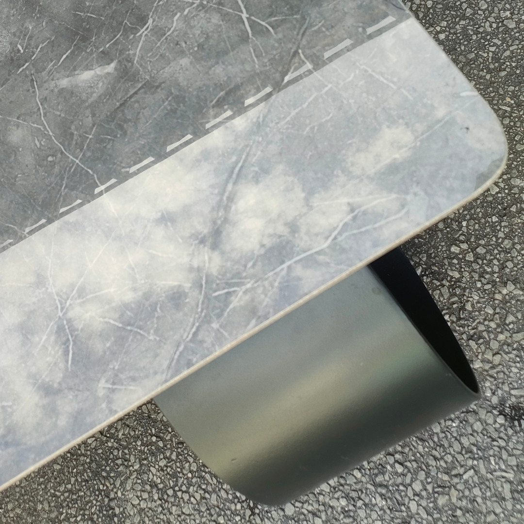 The Steve Oval Coffee Table GRAY